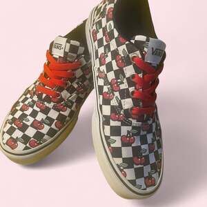 Vans Doheny Cherry Checkerboard Women's Low Top Sneakers